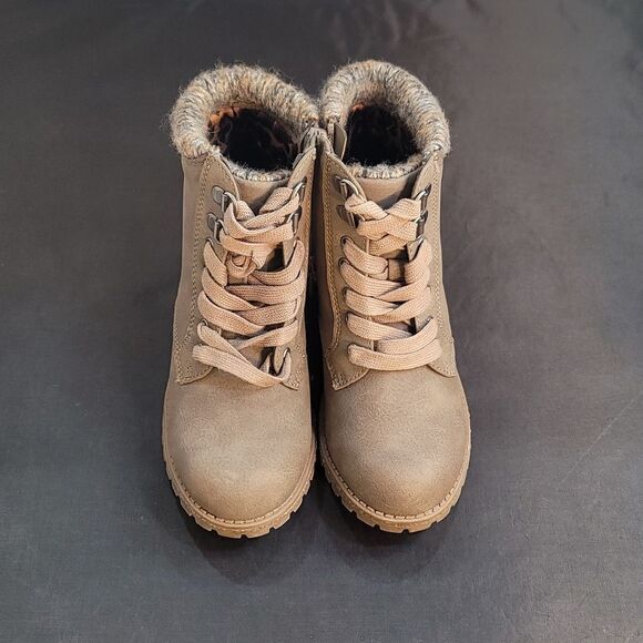 BRAND NEW MADDEN GIRL LACE UP ZIPPER CLOSURE TODDLER BOOTIE - Picture 2 of 15